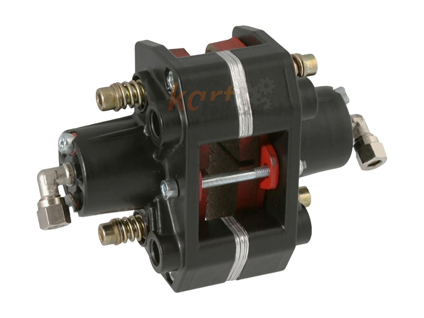 Bremssattel Hinten 2 Kolben - Typ Race HQ schwarz