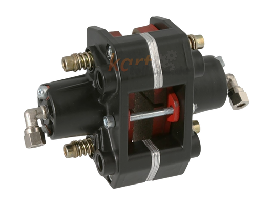 Bremssattel Hinten 2 Kolben - Typ Race HQ schwarz