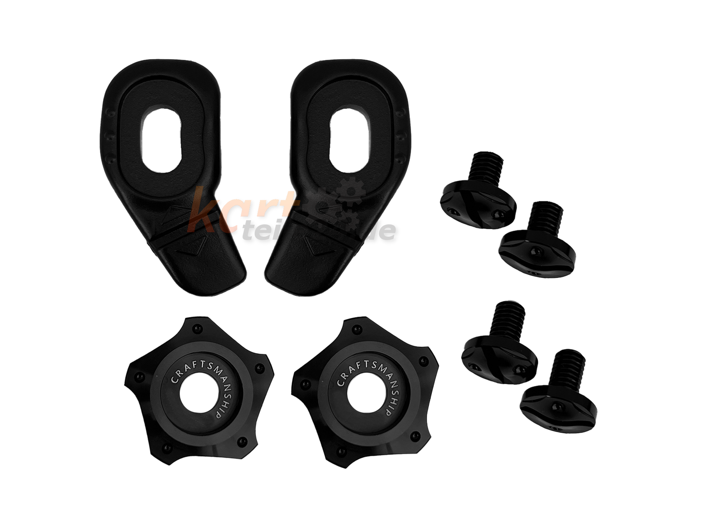 Schraubensatz "Arai SK-6/ GP-6" - Schwarz