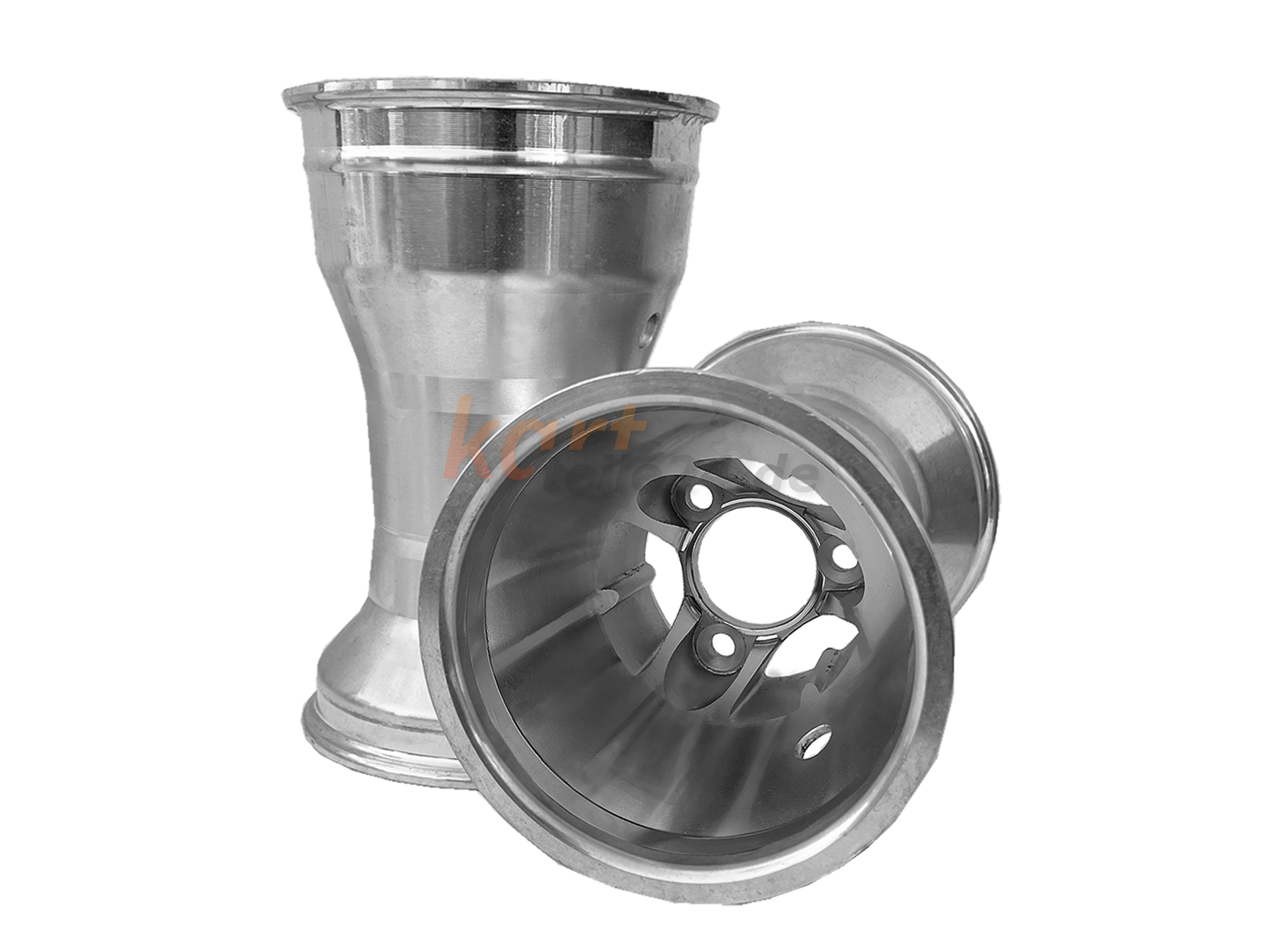 Aluminium Hinterrad-Felgen Set (2 Stück) (210mm LK 58mm) - Typ "STANDARD"