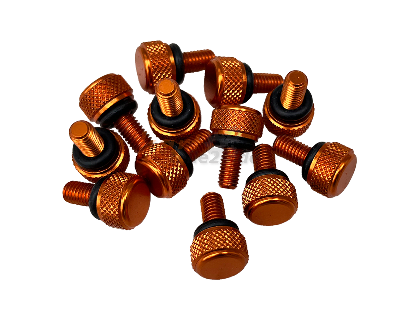 Felgensicherungsschraube M5 mit O-Ring - 12 Stück (orange)