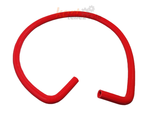 Kühlwasserschlauch 2 x 90° Bogen (Länge: 1.200 mm) - rot