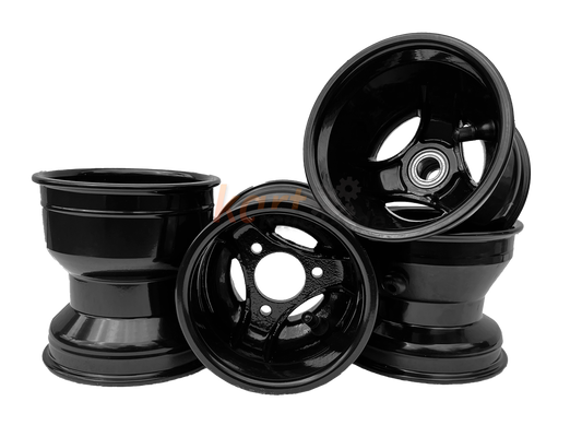 Magnesium Felgen Satz (115/140mm LK 58mm Lager: 17mm) - schwarz (Bambini)