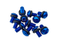 Felgensicherungsschraube M5 mit O-Ring - 12 Stück (blau)