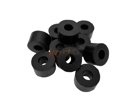 Unterlegscheiben (Hartgummi) / 25 x 15 x 10mm- 10 Stück