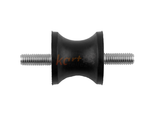 Silentblock/ Gummipuffer - 25x25mm / M6 x 15mm