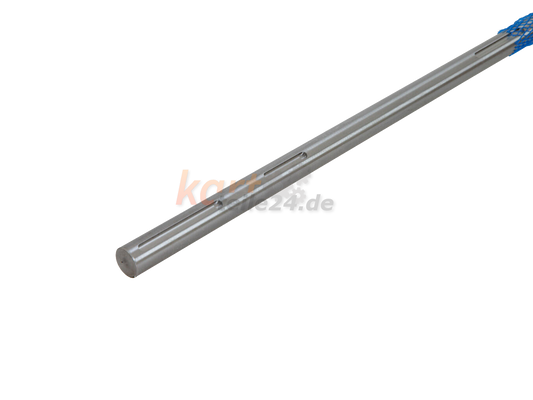 Hinterachse 30 x 1000mm - Farbe: Silber / Vollmaterial