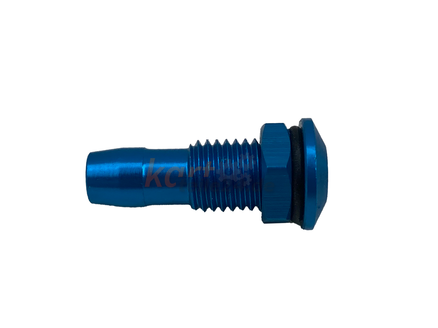 Schlauchanschluss einseitig- 6mm (blau)