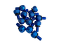 Felgensicherungsschraube M5 mit O-Ring - 12 Stück (blau)