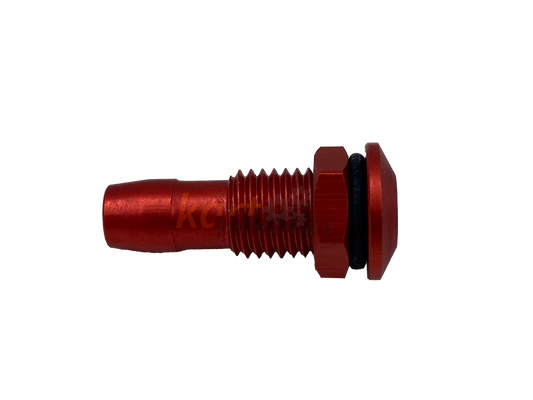 Schlauchanschluss einseitig- 6mm (rot)